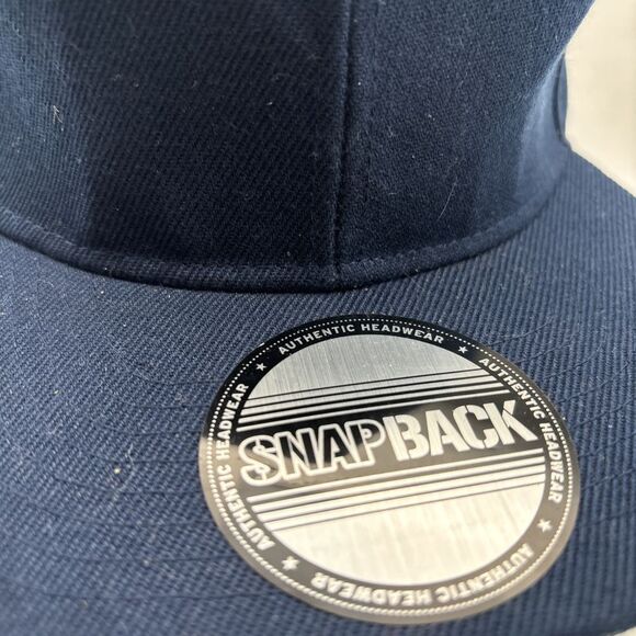 Vintage SnapBack Hat 90s Dole Patch On Side Red Hello Blue - Picture 9 of 10